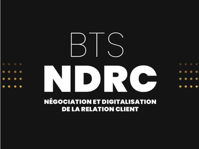 BTS Négociation et digitalisation de la relation client (NDRC)